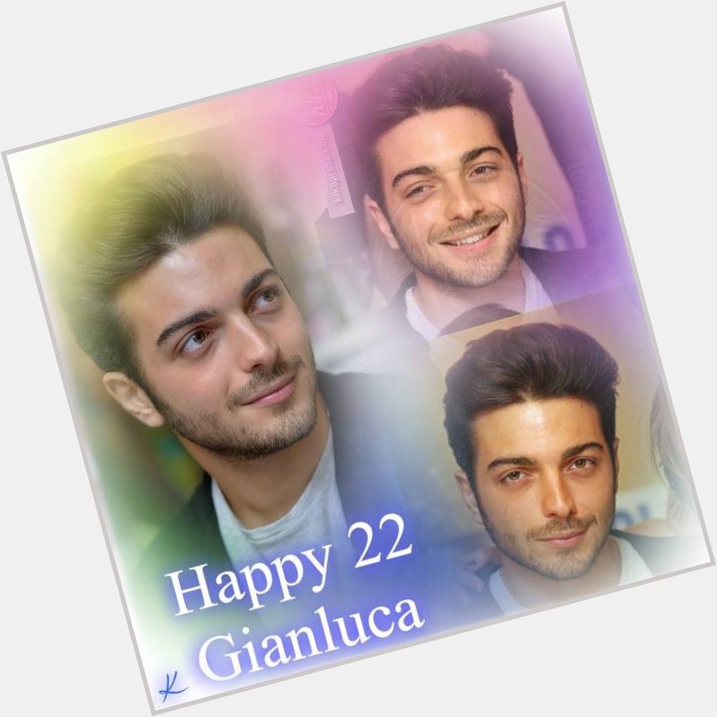 Happy Birthday to Sweet Gianluca Ginoble  
                 Happy. 22  Love you 