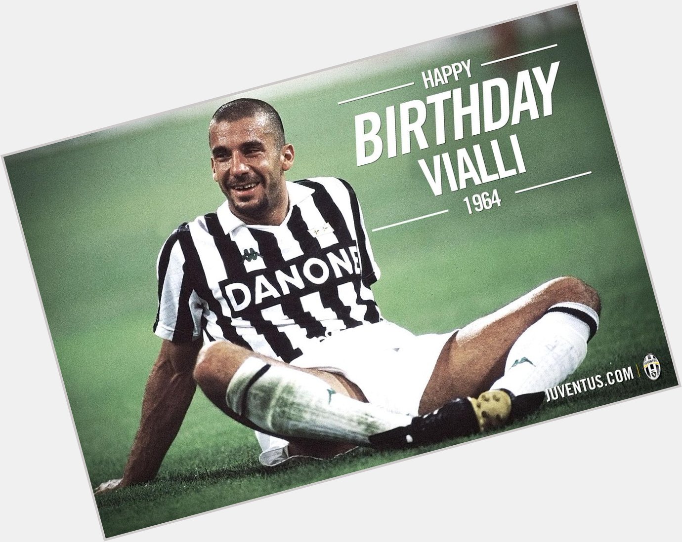 Courage, class, charisma. Happy birthday, Gianluca Vialli! 