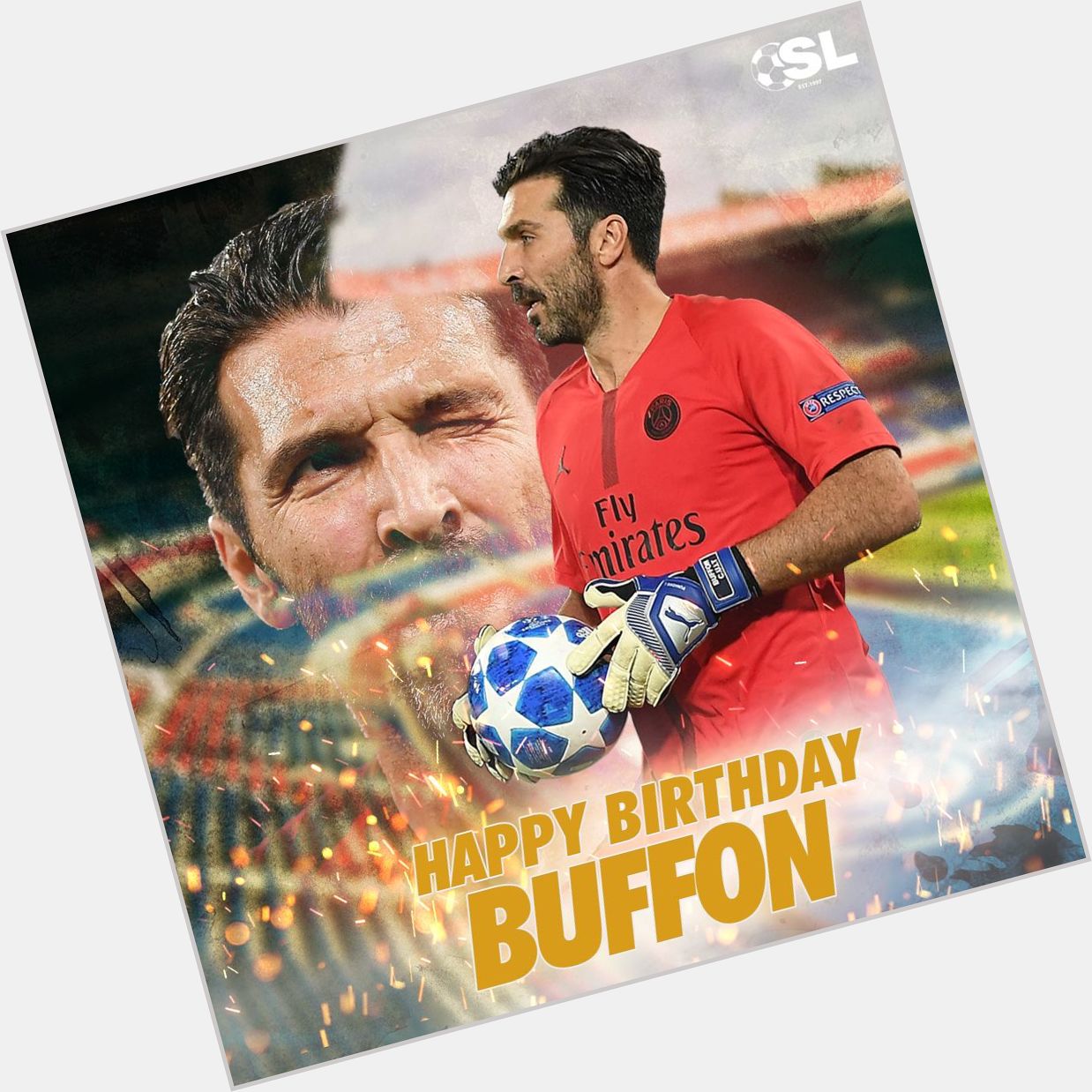  | Happy Birthday to goalkeeping legend, Gianluigi Buffon!  