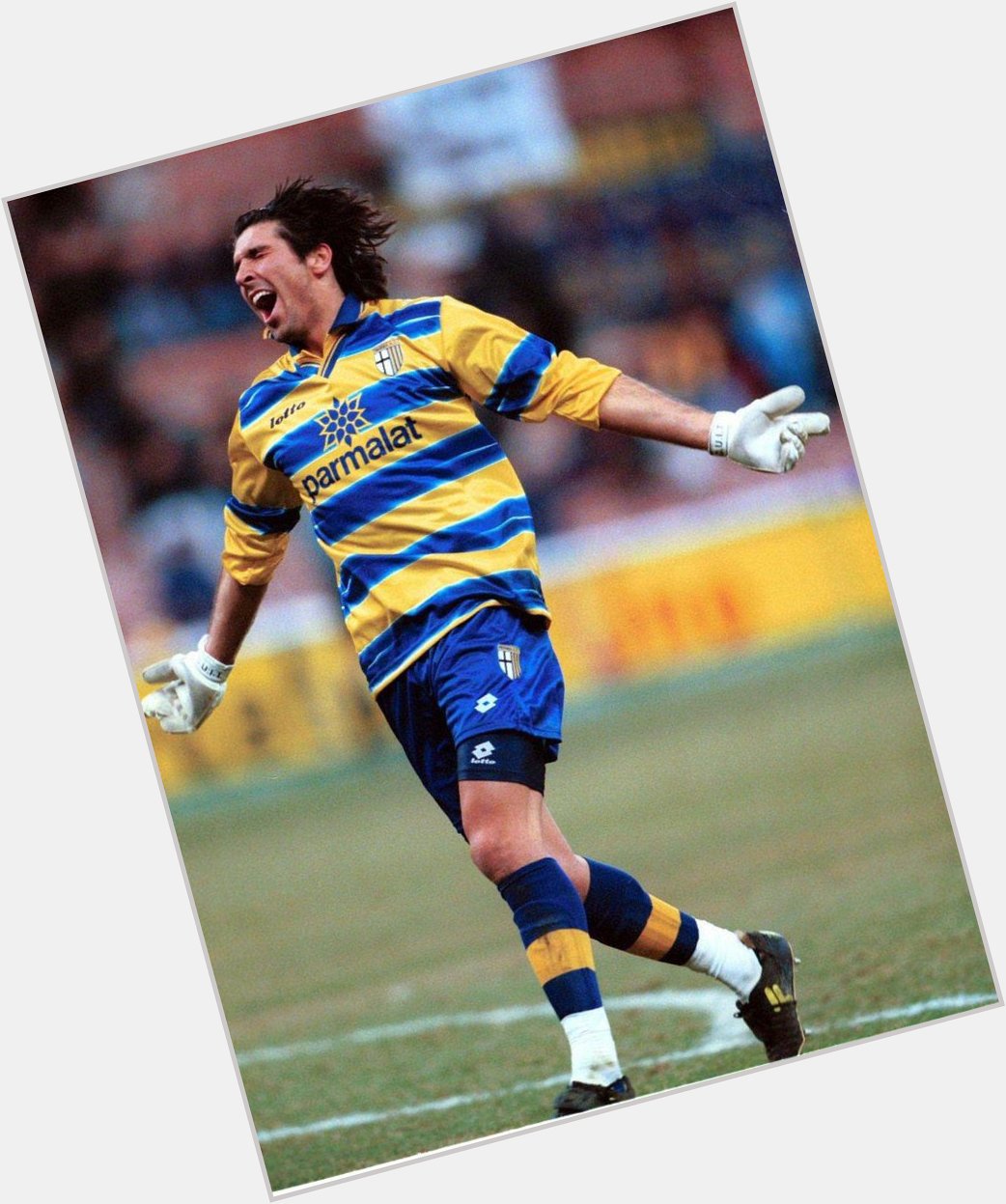 Happy birthday to Gianluigi Buffon, 45 years young today and still having a go for Parma.

Fair play. 