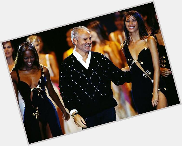 Happy birthday Gianni Versace a fashion legend taken before his time. 