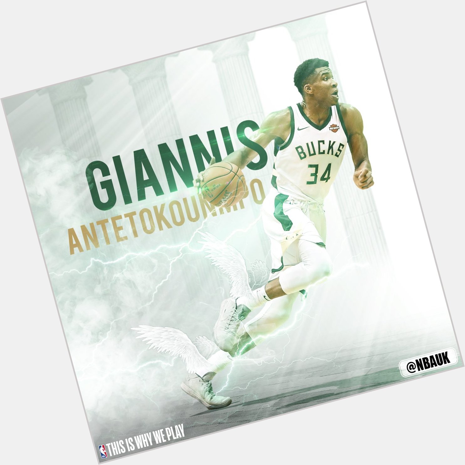   Join us as we wish the on and only \Greek Freak\ Giannis Antetokounmpo a very happy birthday!   
