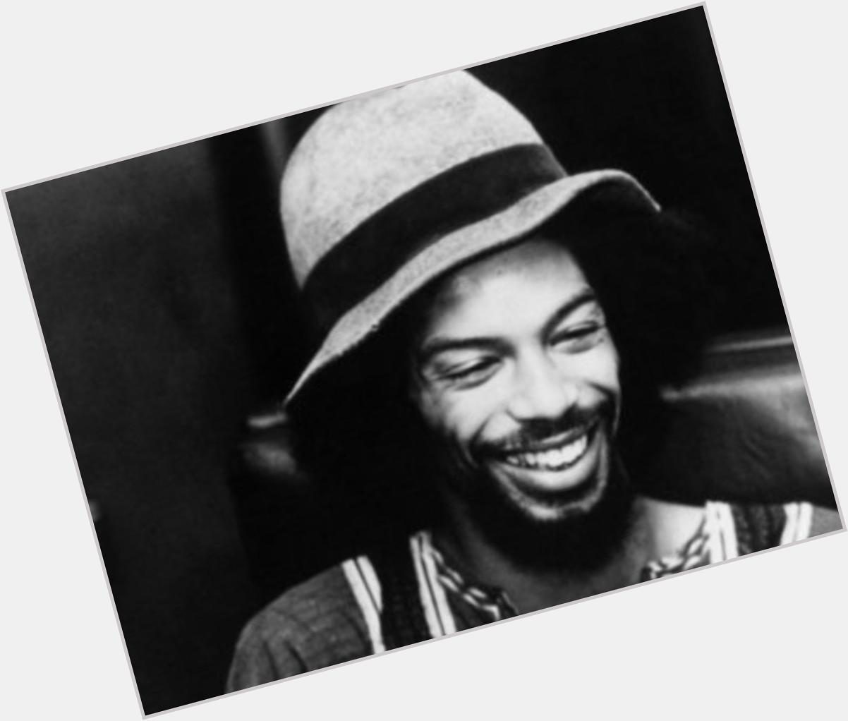   Happy Birthday for yesterday to the late great Gil Scott Heron 

 