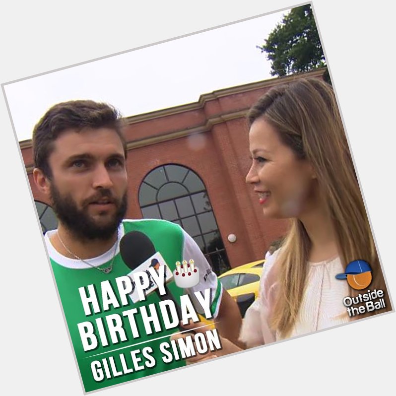 Happy Birthday, Gilles Simon! 
