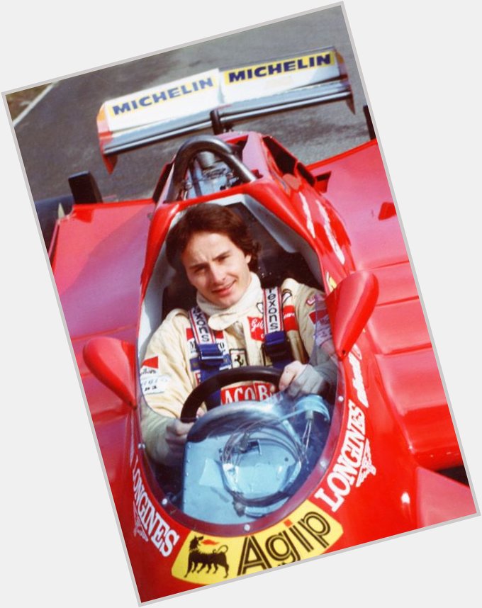 Happy birthday dear Gilles Villeneuve    