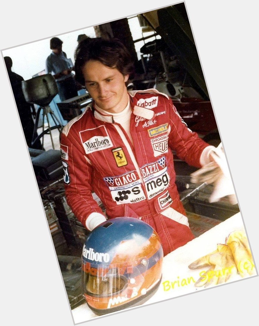    Happy Birthday Gilles Villeneuve    One love forever!   