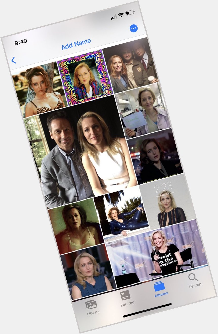 Also happy birthday to all the Gillian Anderson photos saved on my phone 