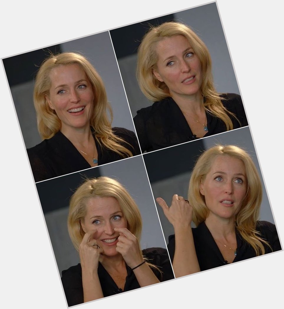 Happy birthday to the one and only gillian anderson <3  