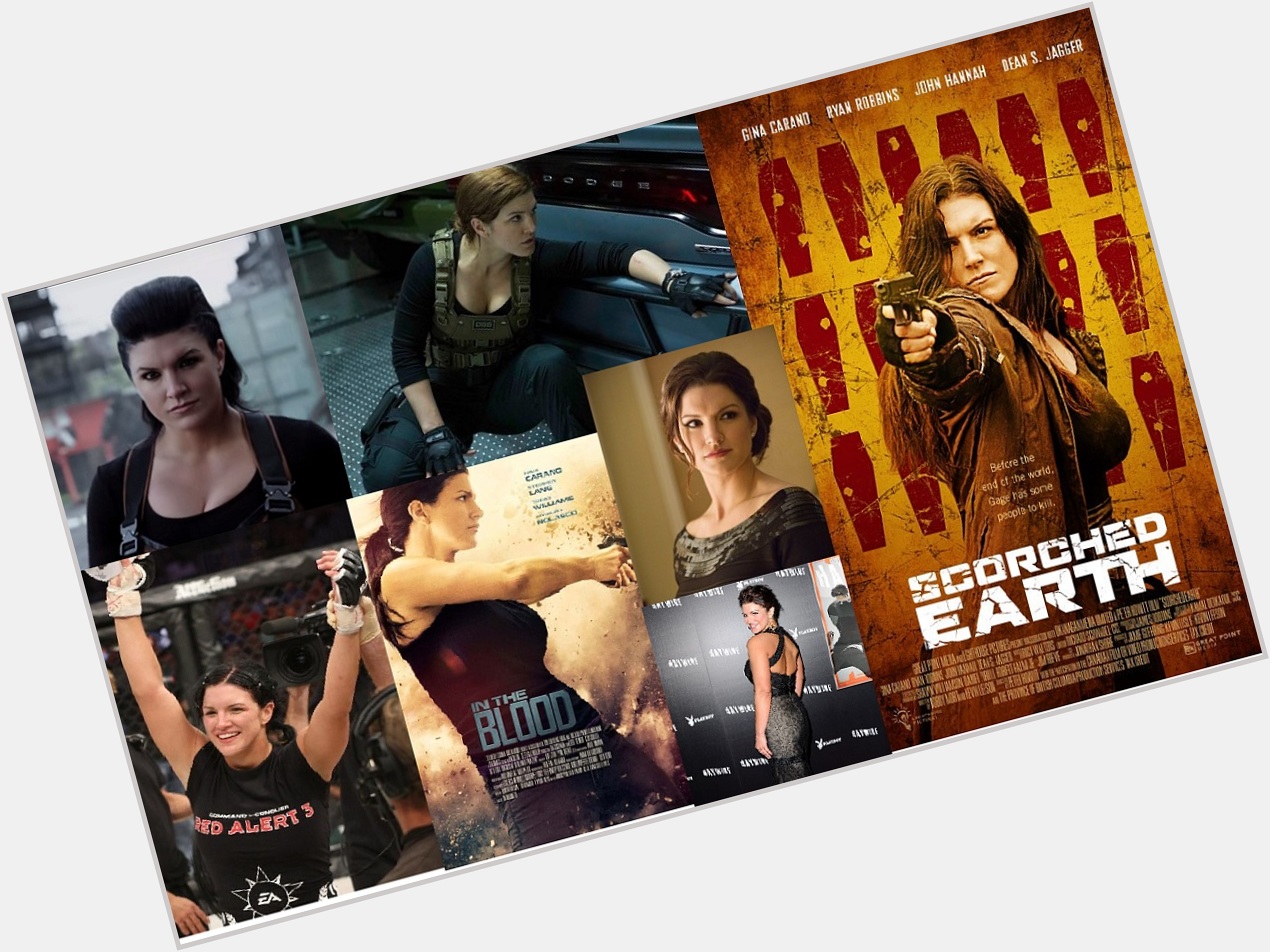  Happy Birthday Gina Carano!     You are the greatest fighter of all time and a great actress! 