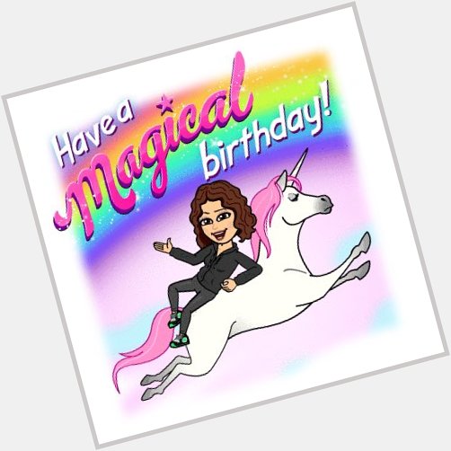 Happy Birthday to my fav weather unicorn!!!! girl!!!!!!!! Have a Magical day girlie 