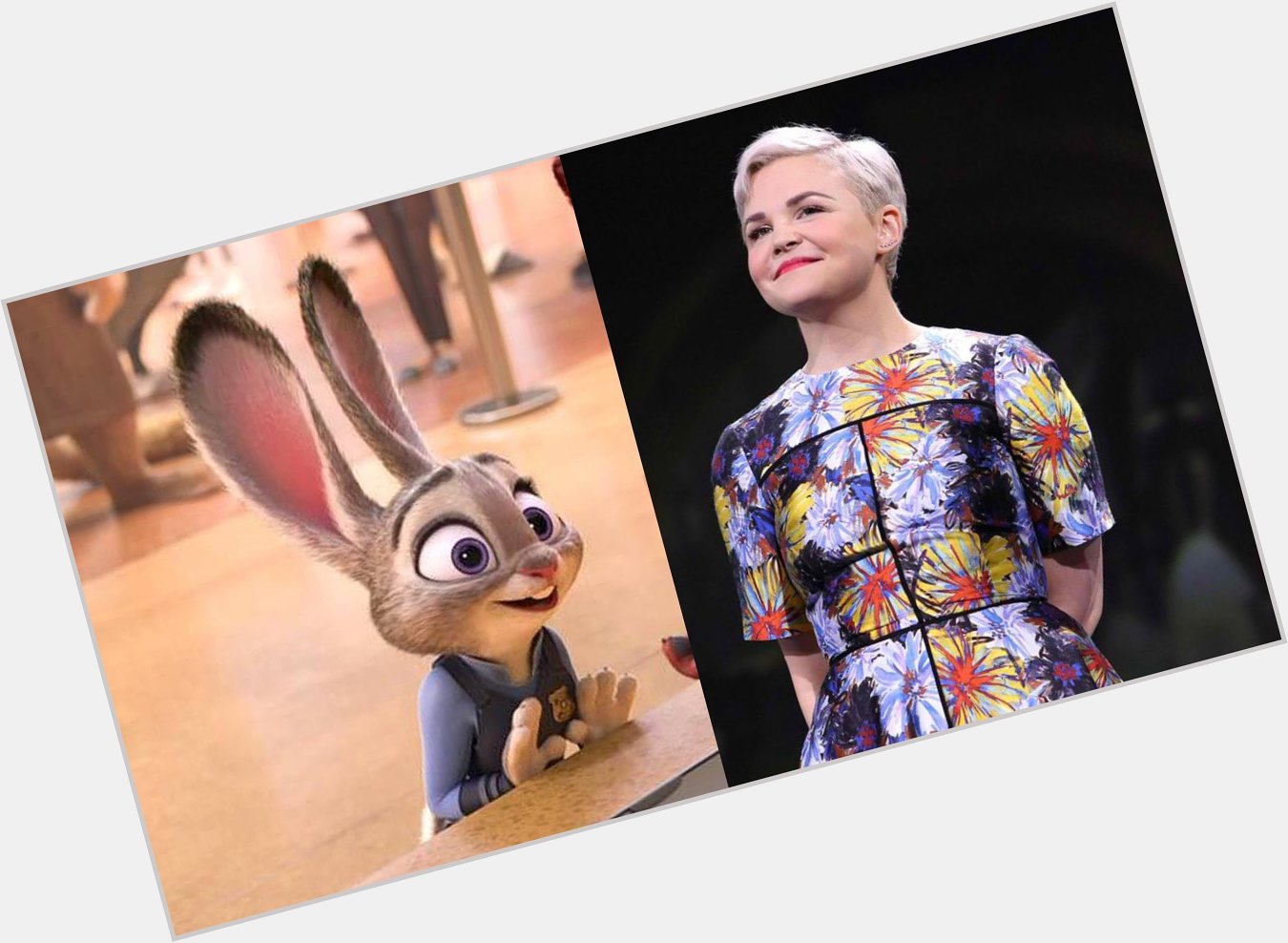 Happy 39th Birthday to Ginnifer Goodwin! The voice of Judy Hopps in Zootopia.   