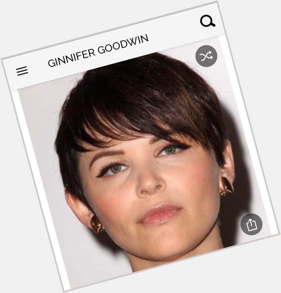 Happy birthday to this great actress.  Happy birthday to Ginnifer Goodwin 