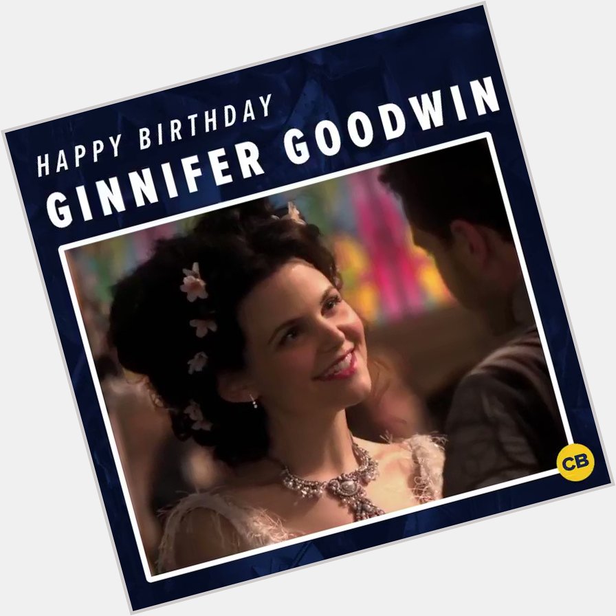 Happy birthday to star, Ginnifer Goodwin! 