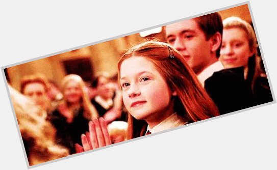 Happy birthday Ginny Weasley!! 