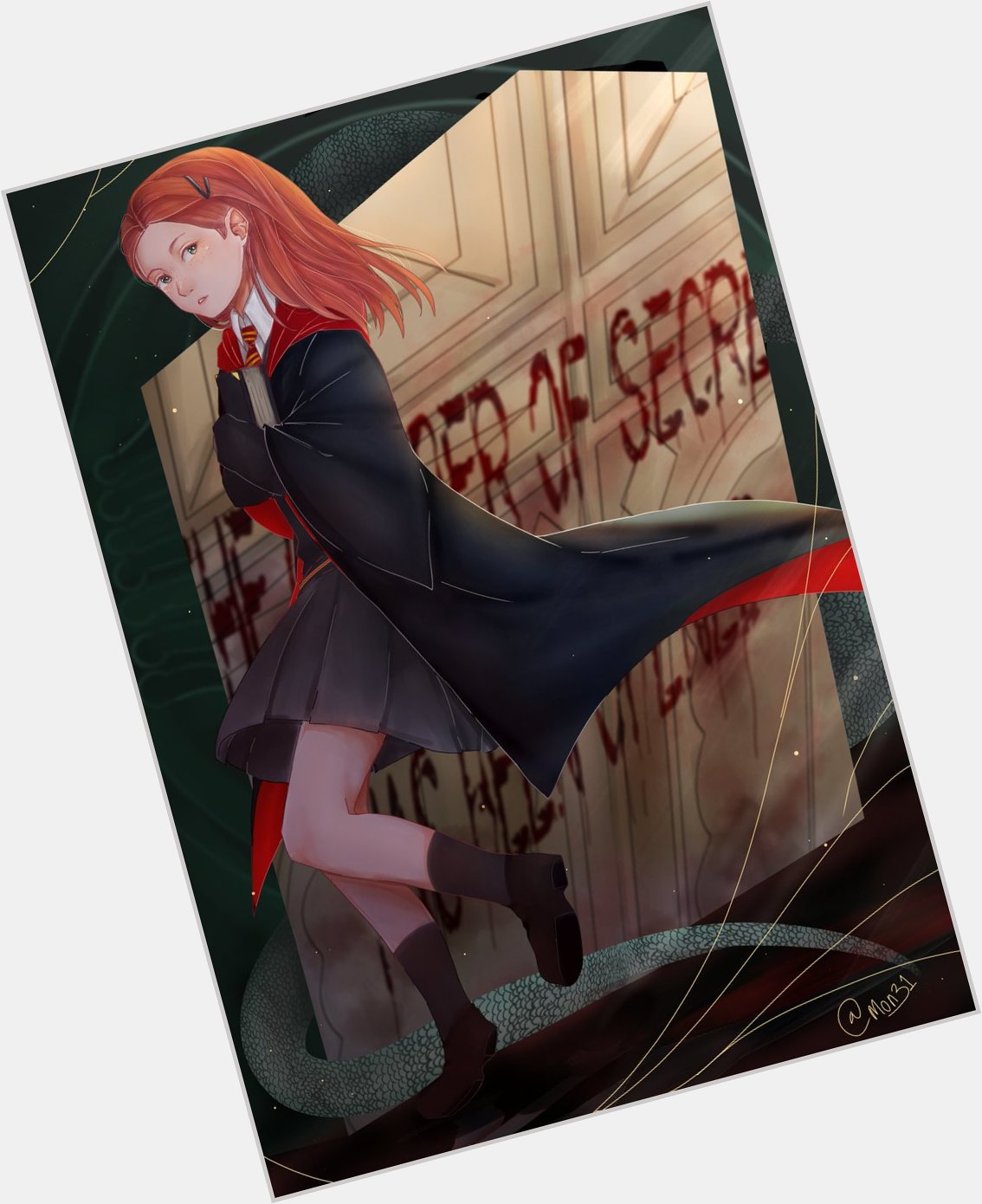 Happy Birthday ginny weasley  chamber of secret 
Tap for full pic 