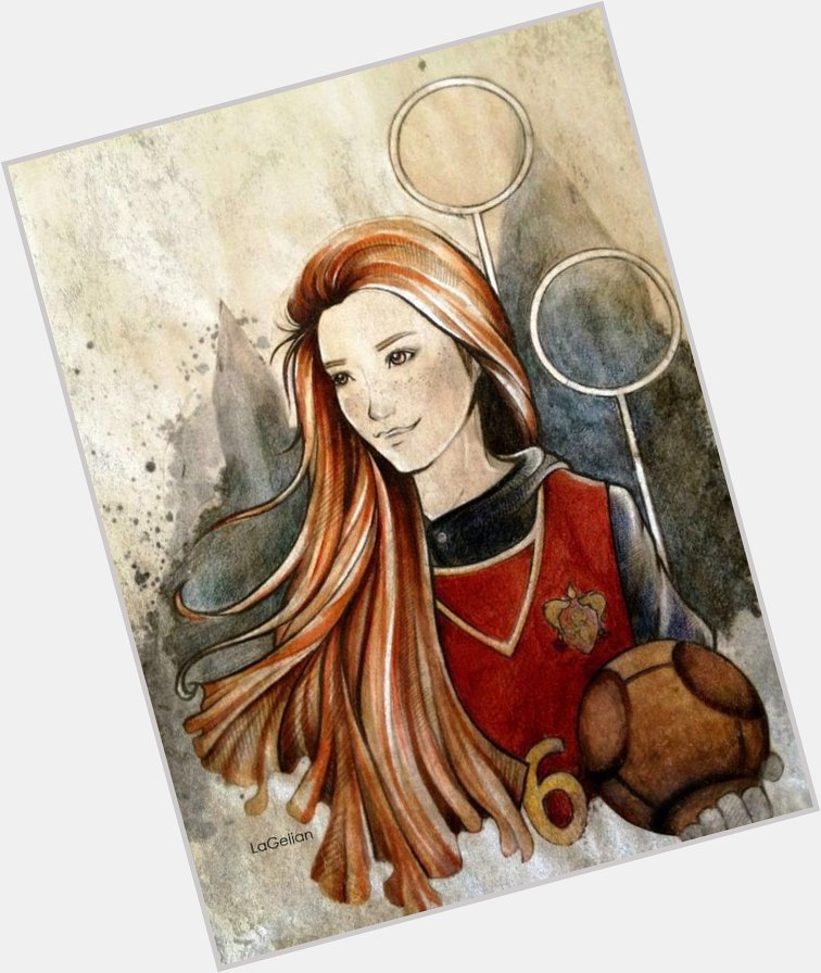 Speaking of my favorite fictional book characters, happy birthday to the awesome Ginny Weasley 