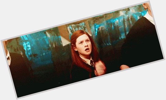 Happy Birthday Ginny Weasley (book version of course)   