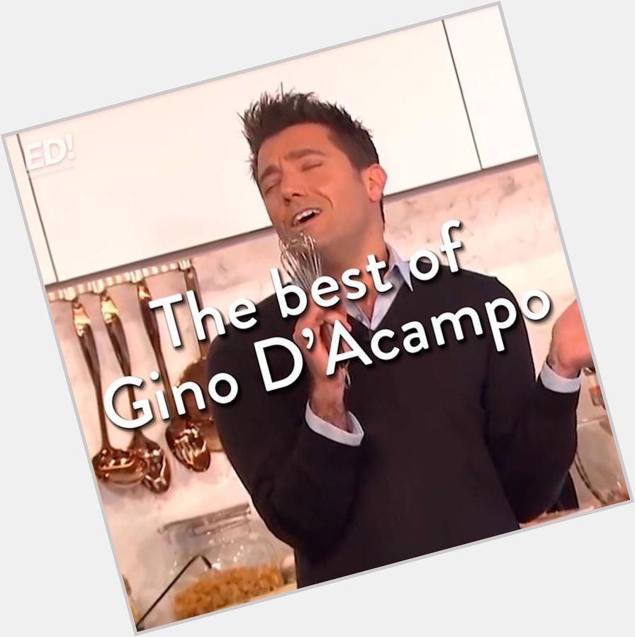 Happy birthday Gino D Acampo! 43 today.  