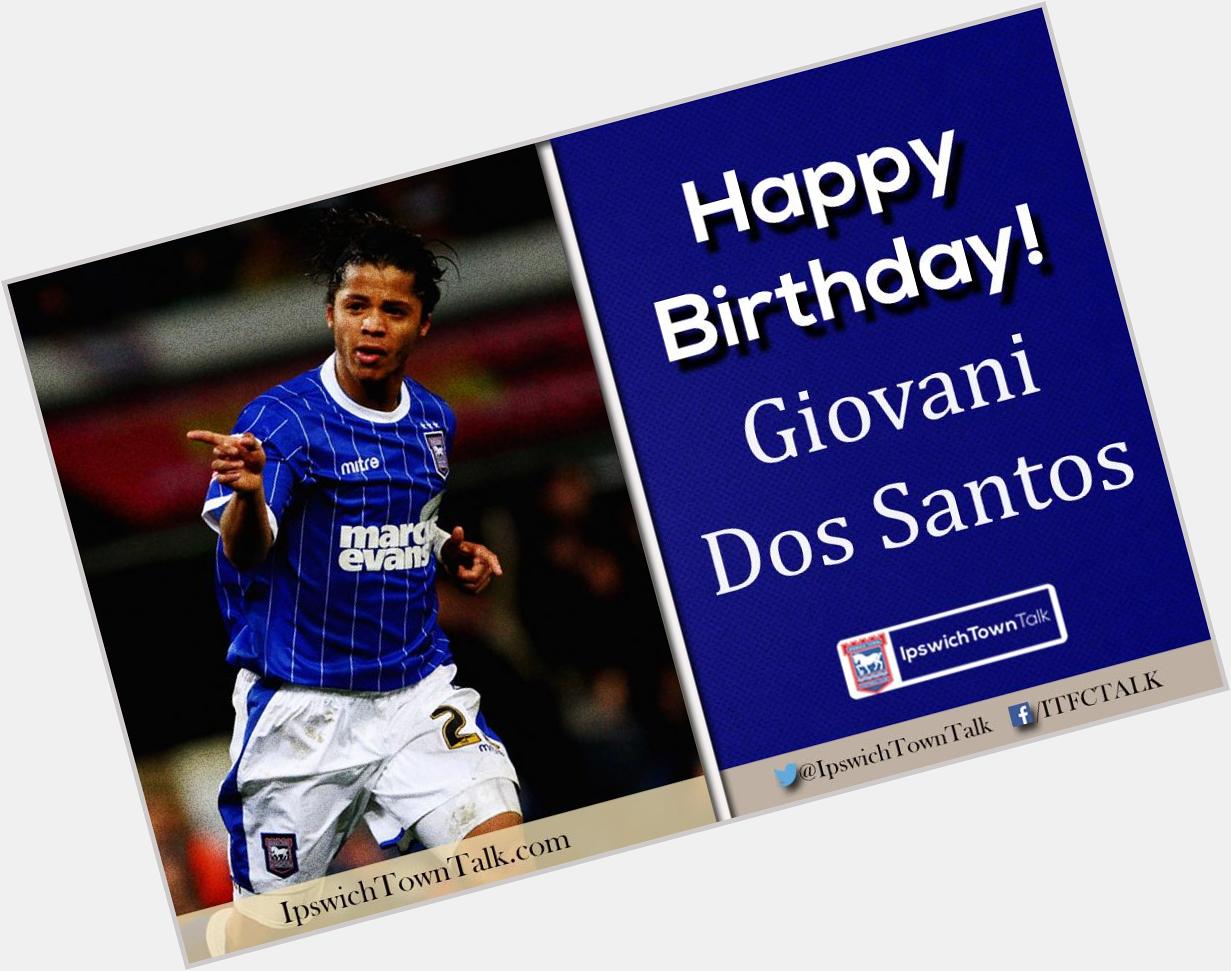 Happy Birthday to former Town loanee Giovani Dos Santos, who turns 26 today. 