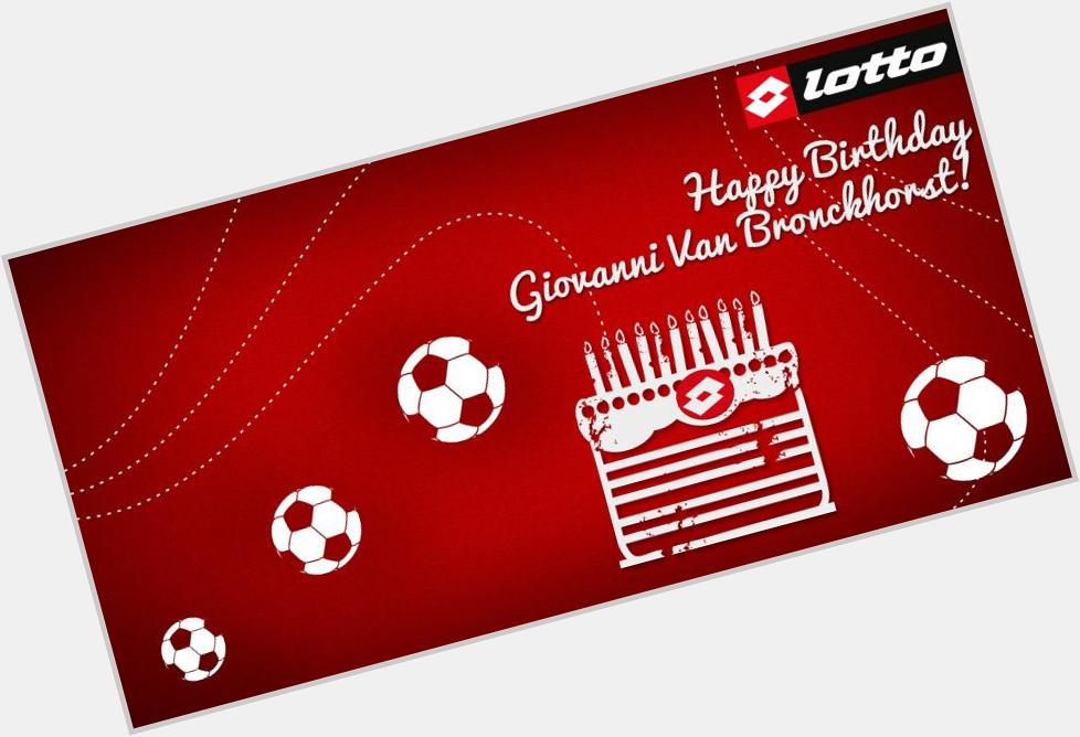 Happy Giovanni Van Bronckhorst. 