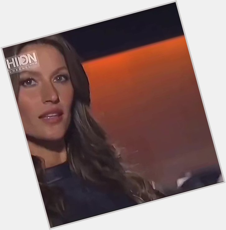 Happy birthday to gisele bundchen, the only and one ubermodel
 