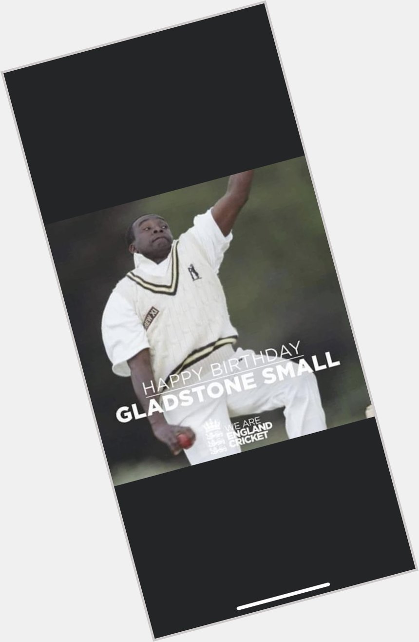 113 wickets across Test & ODI cricket for England
Happy Birthday Gladstone Small! 
