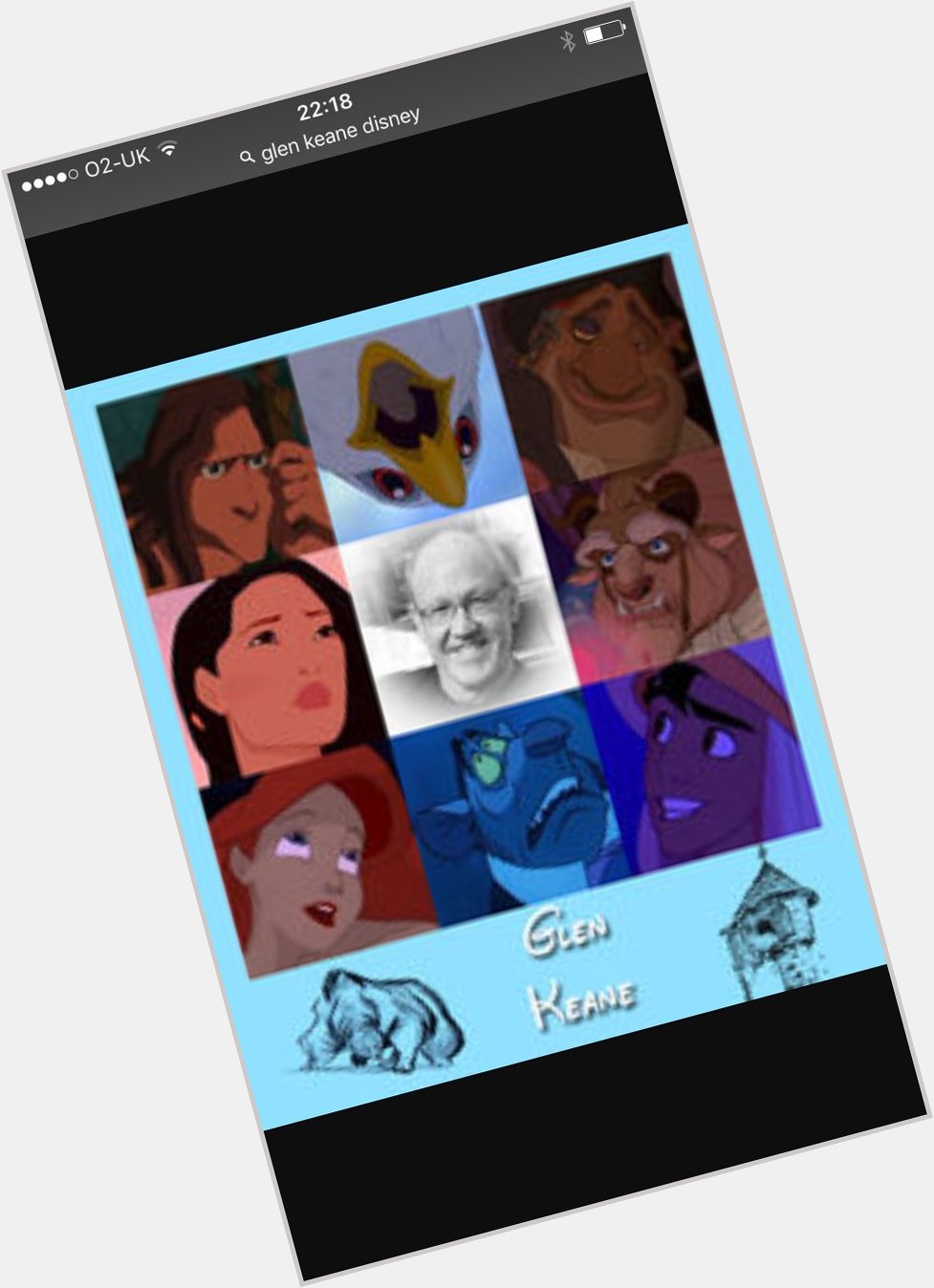 Happy birthday Glen Keane here\s a tribute to the wonderful characters your brought to life at Disney 