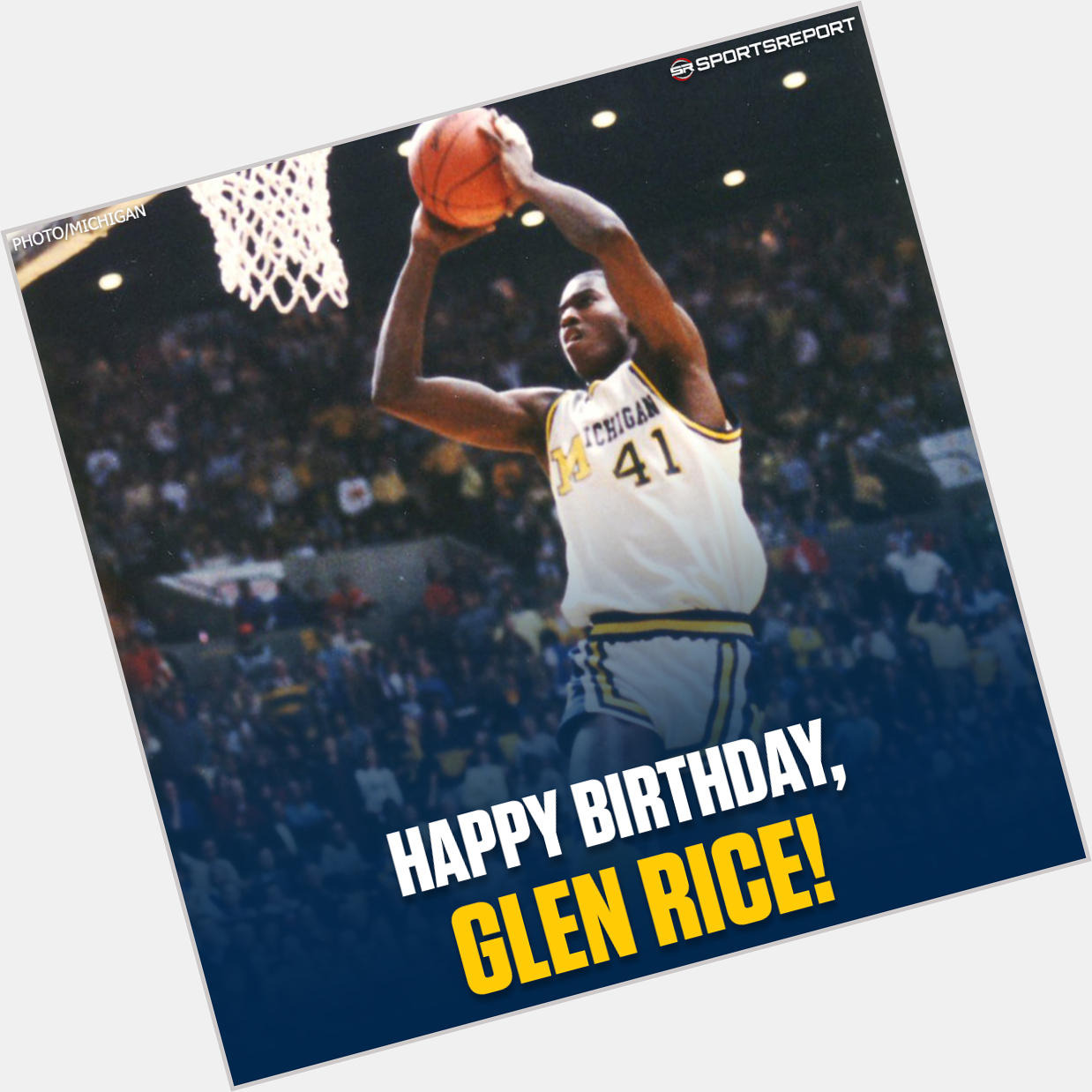 Happy Birthday to  Legend, Glen Rice!  