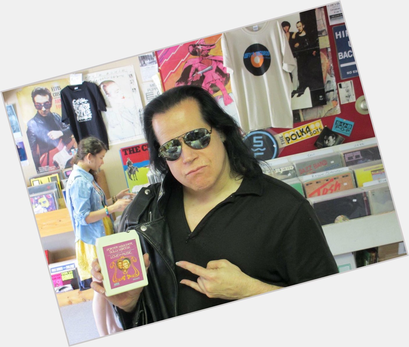Happy Birthday to Glenn Danzig, a Lefty\s customer 