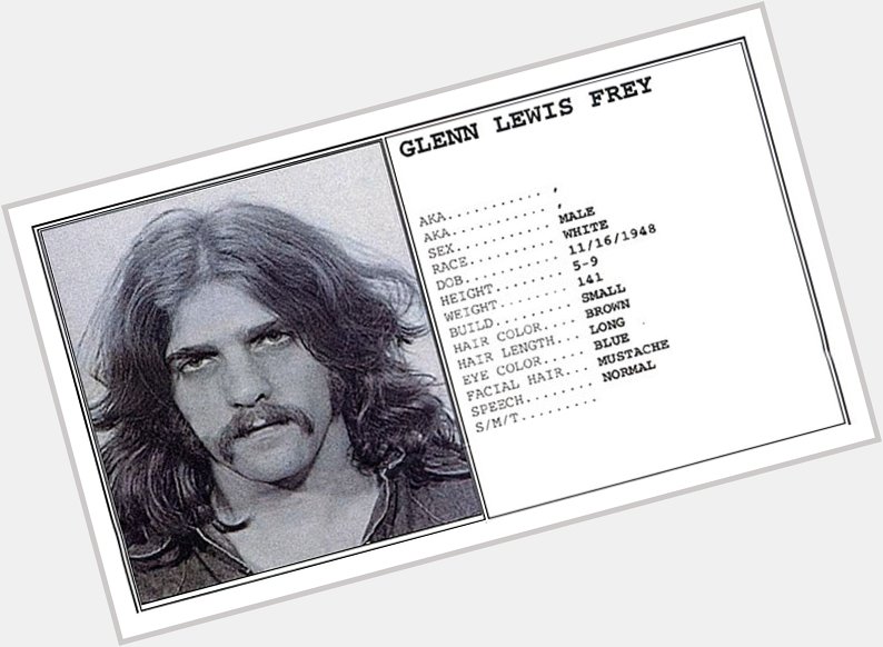 Happy Birthday Glenn Frey 