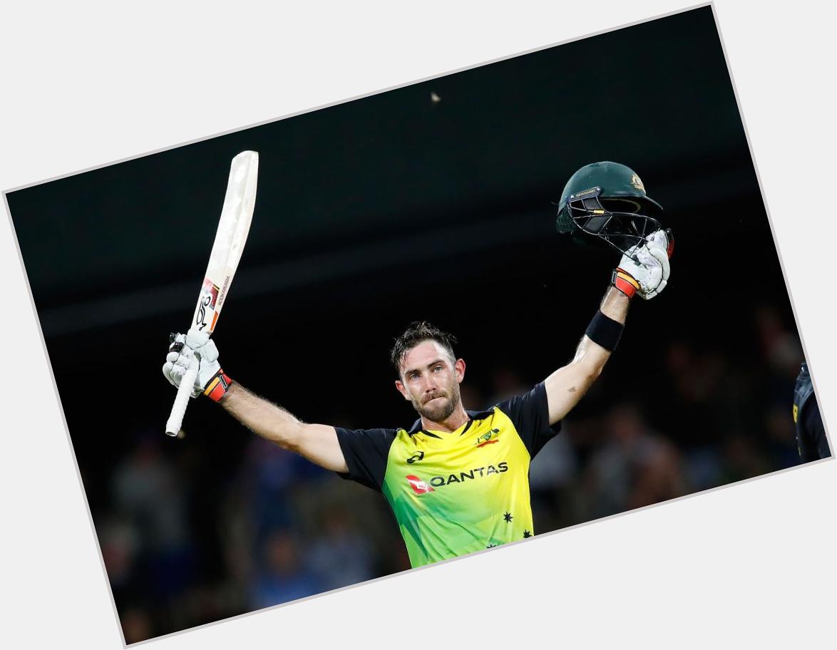One of only two Australians to have scored a century in all three formats...

Happy Birthday Glenn Maxwell! 