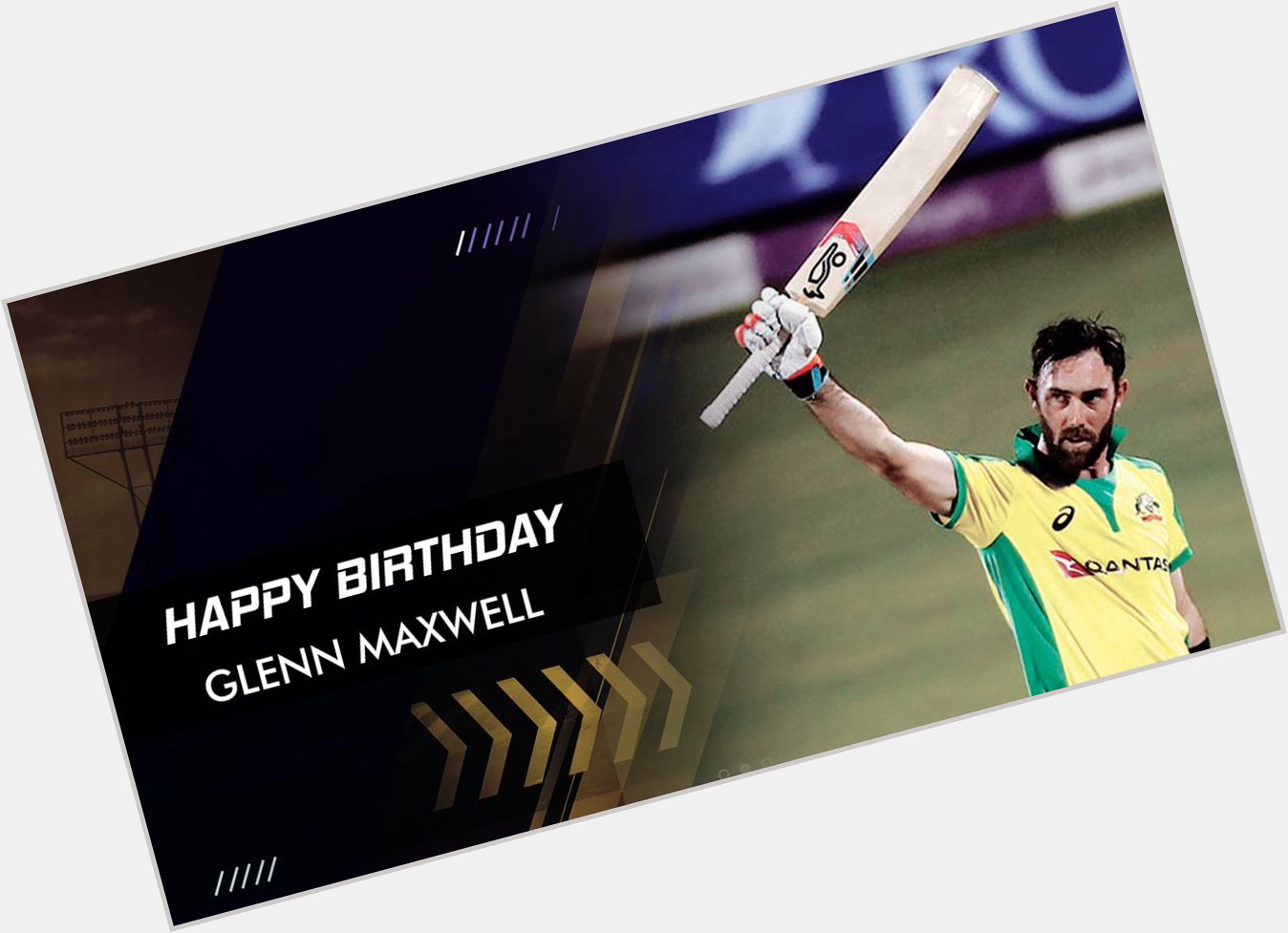 Happy Birthday!! Glenn Maxwell

Australian All-Rounder 