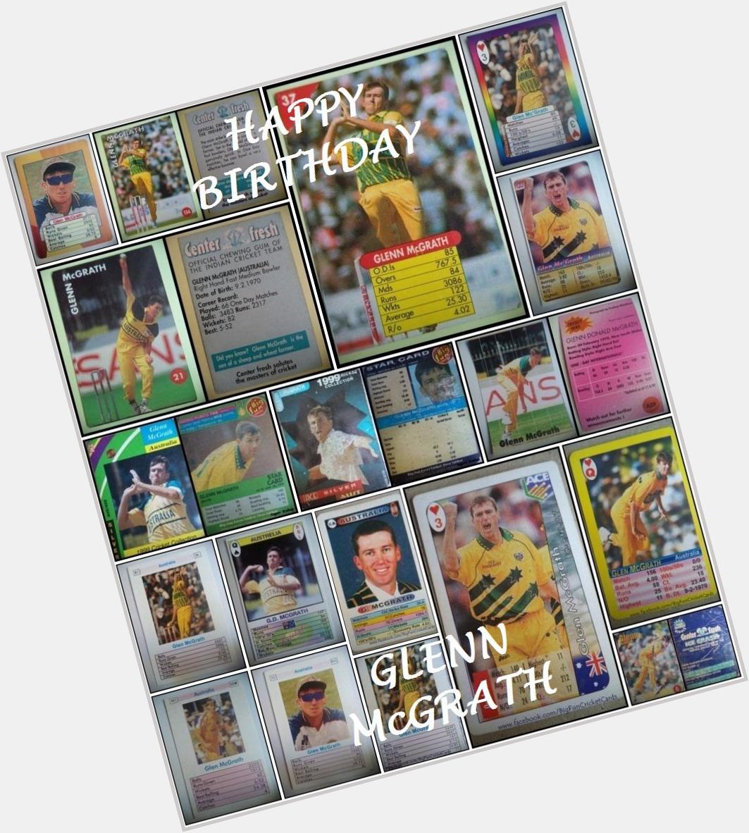 Happy Birthday Glenn McGrath  