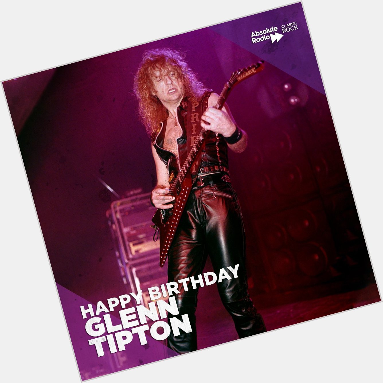 Happy birthday to Glenn Tipton! The guitarist turns 72 today!   
