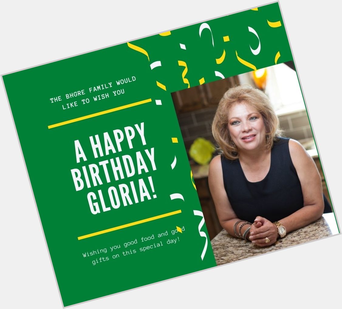 Happy Birthday Gloria Diaz!
We hope you have an awesome day!
Enjoy your day Gloria 