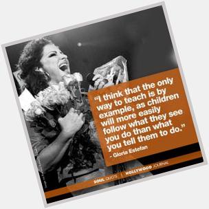 A very happy birthday to an inspiring singer and naturalized US citizen, Gloria Estefan! 