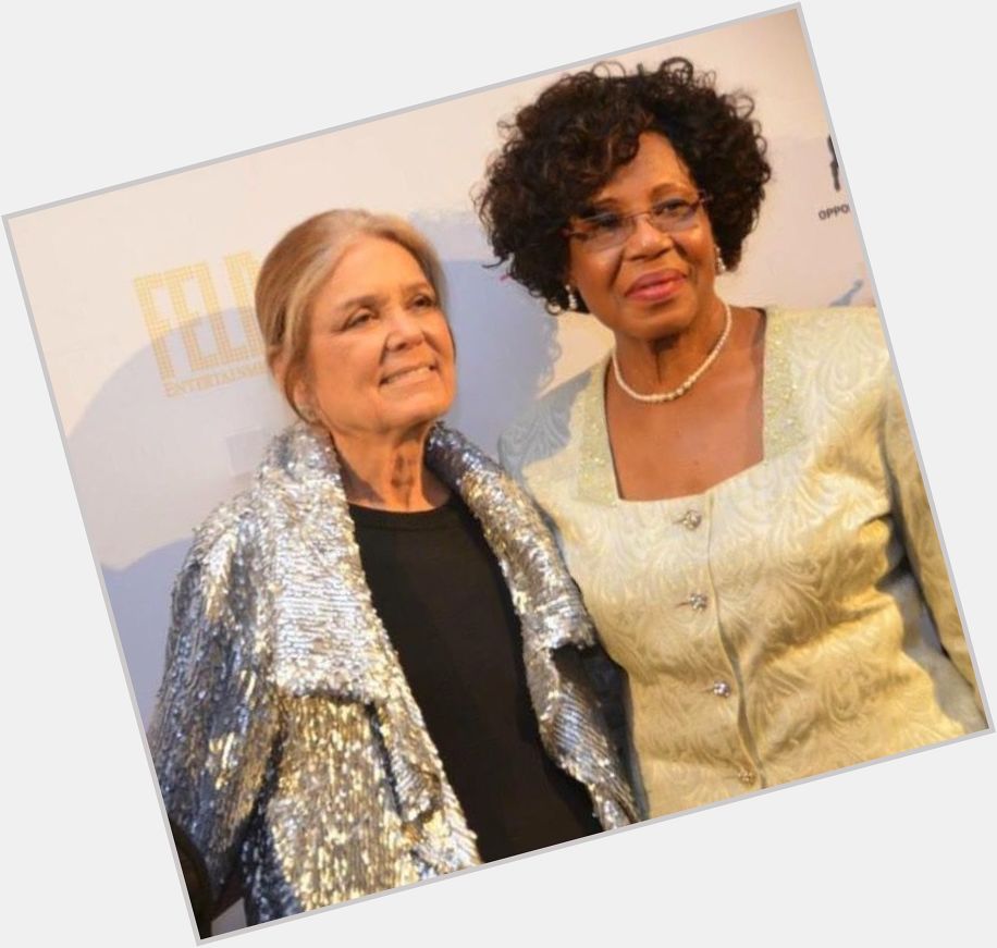 Happy 82nd birthday Gloria Steinem! It was a privilege to honor you at our 2015 gala. Here with Bernice DeAbreu 
