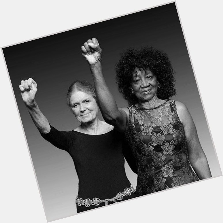 Happy Birthday, Gloria Steinem! You\ve been inspiring me my whole life. Thank you for your leadership! 