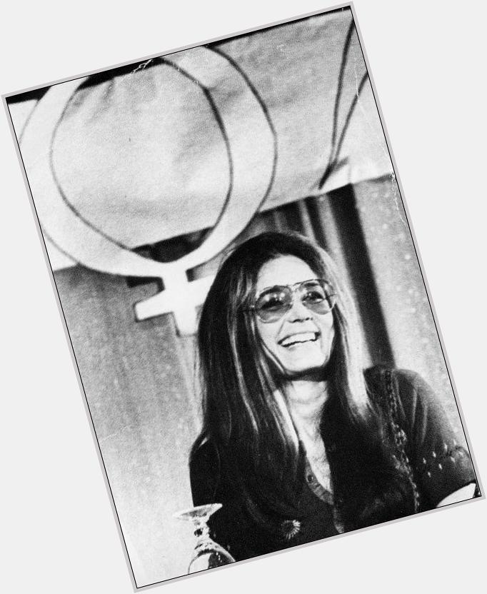 Happy birthday to Gloria Steinem, who at 81 years is still passionately advocating for women\s rights! 