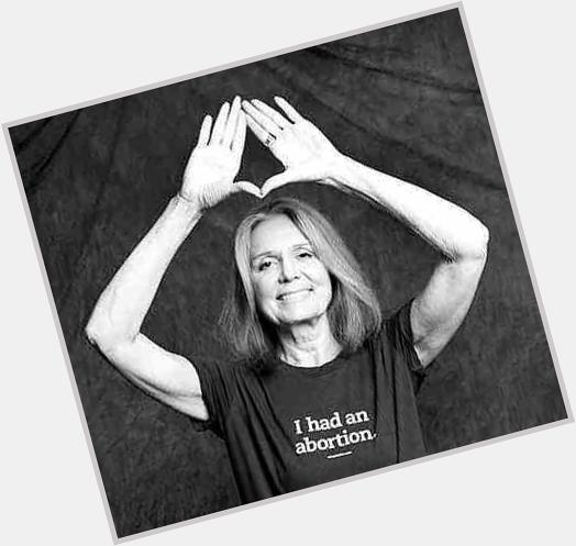 Happy birthday Here are five inspiring quotes by Ms. Steinem that we love:  
