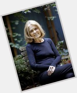 Happy Birthday dear lovely badass Gloria Steinem!!! Thank you for everything!  