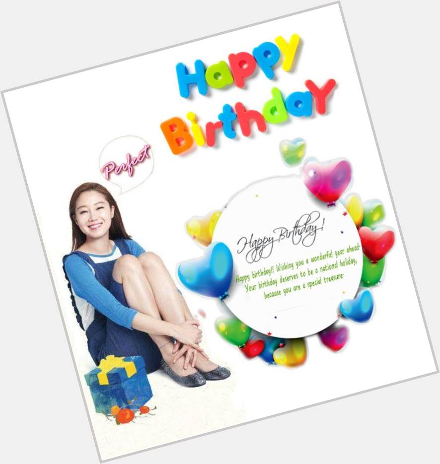Happy birthday to Queen of RoCo Gong Hyo Jin Wish you health and happiness Keep rocking and stay blessed 