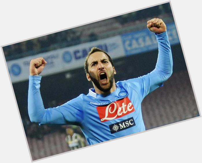 " Happy birthday to Gonzalo Higuaín. The Napoli and Argentina striker turns 27 today.  now,celebrate