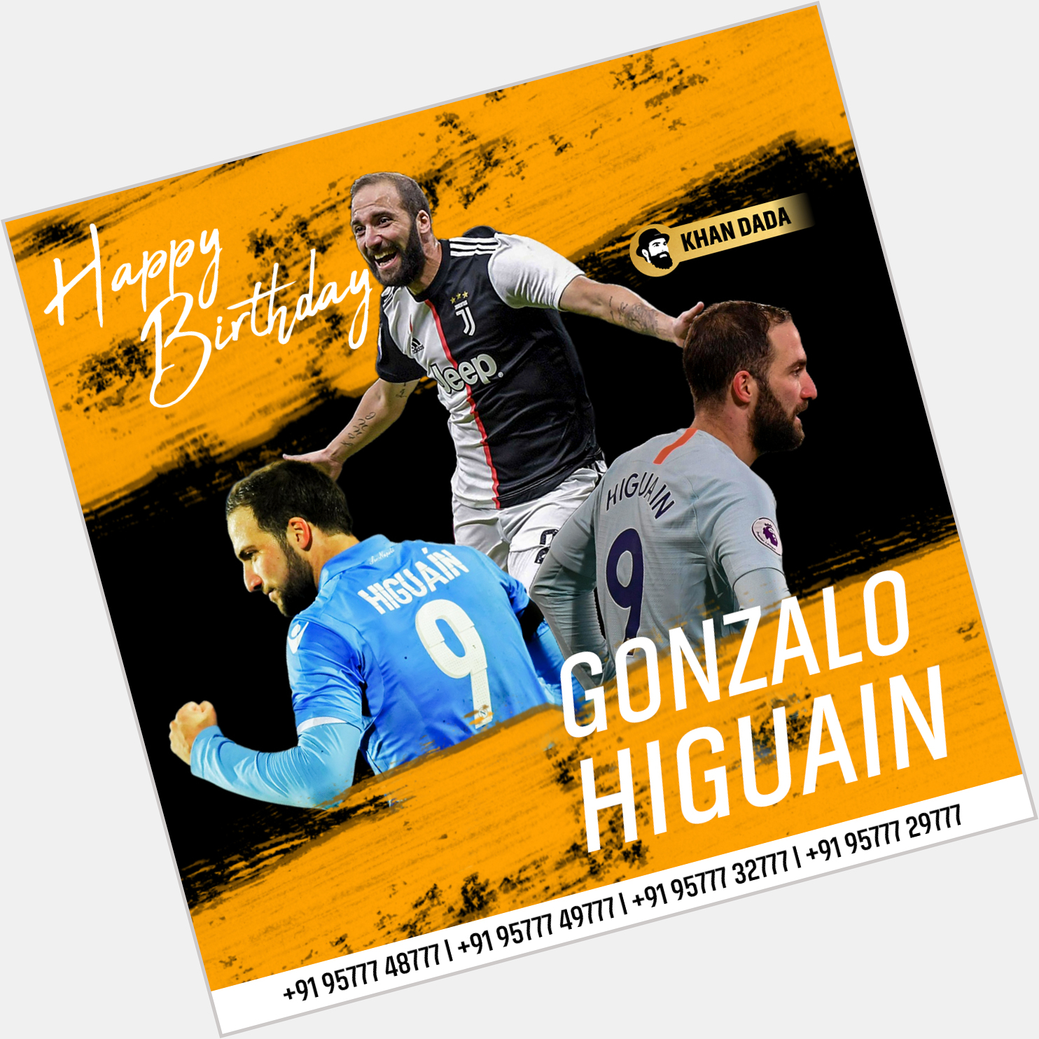 Happy Birthday, Gonzalo Higuain!    