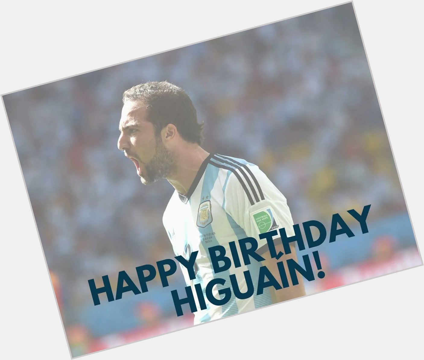 Happy Birthday Gonzalo Higuaín
**OVERRATED** 