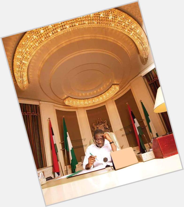 Oga Jonah @ 57..... Happy Birthday to President Goodluck Jonathan 