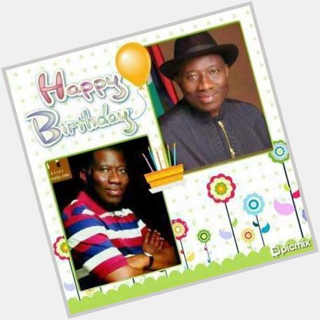 Happy Birthday To Nigerias President Sir  GoodLuck Jonathan. 