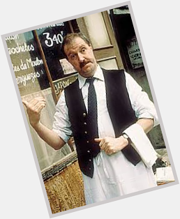 I would like to wish a happy 74th birthday to Gorden kaye who played René in my favourite sitcom  \Allo Allo !\ 