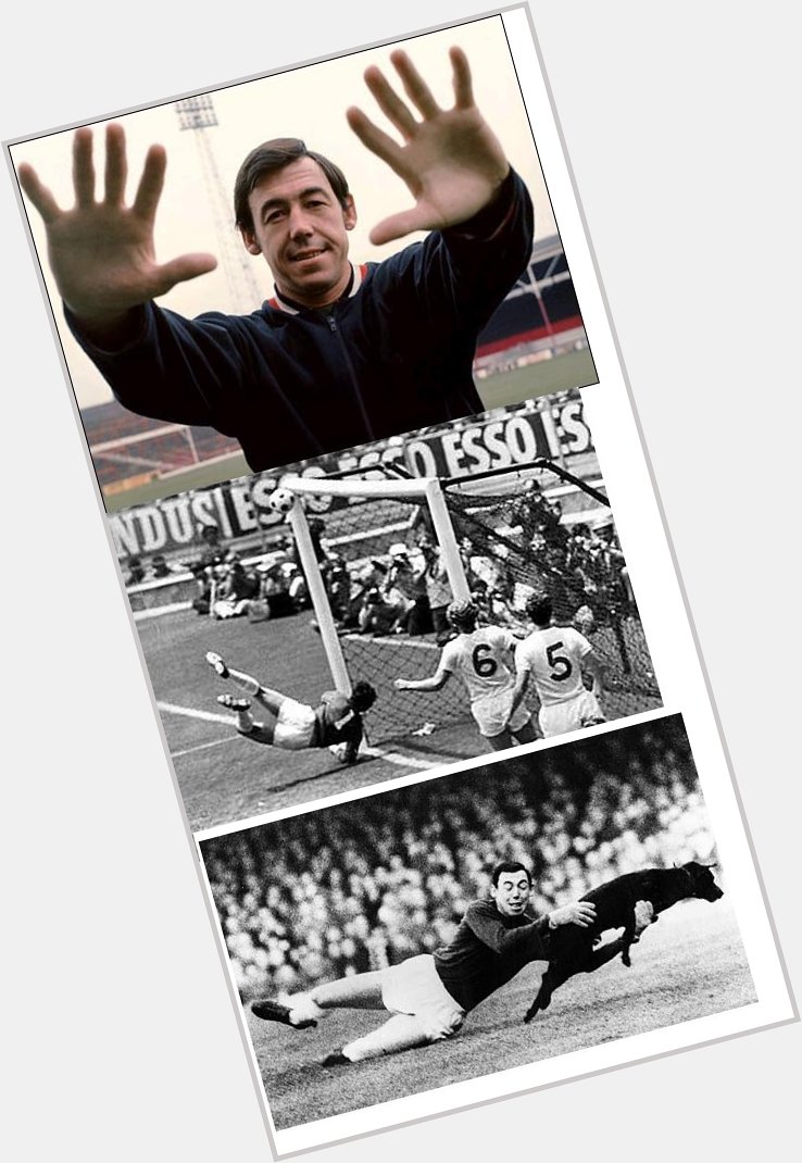 Happy 78th birthday to Gordon Banks, what a keeper. 
