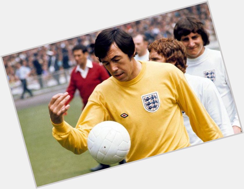 Happy Birthday to Gordon Banks who is still in our thoughts each day with his battle against cancer.  